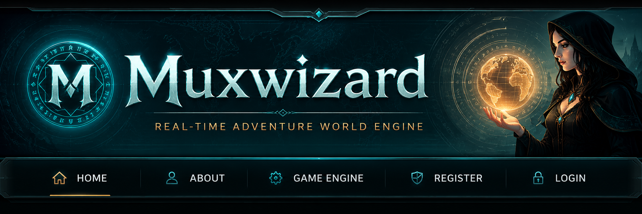 Muxwizard - Real-time Adventure World Engine